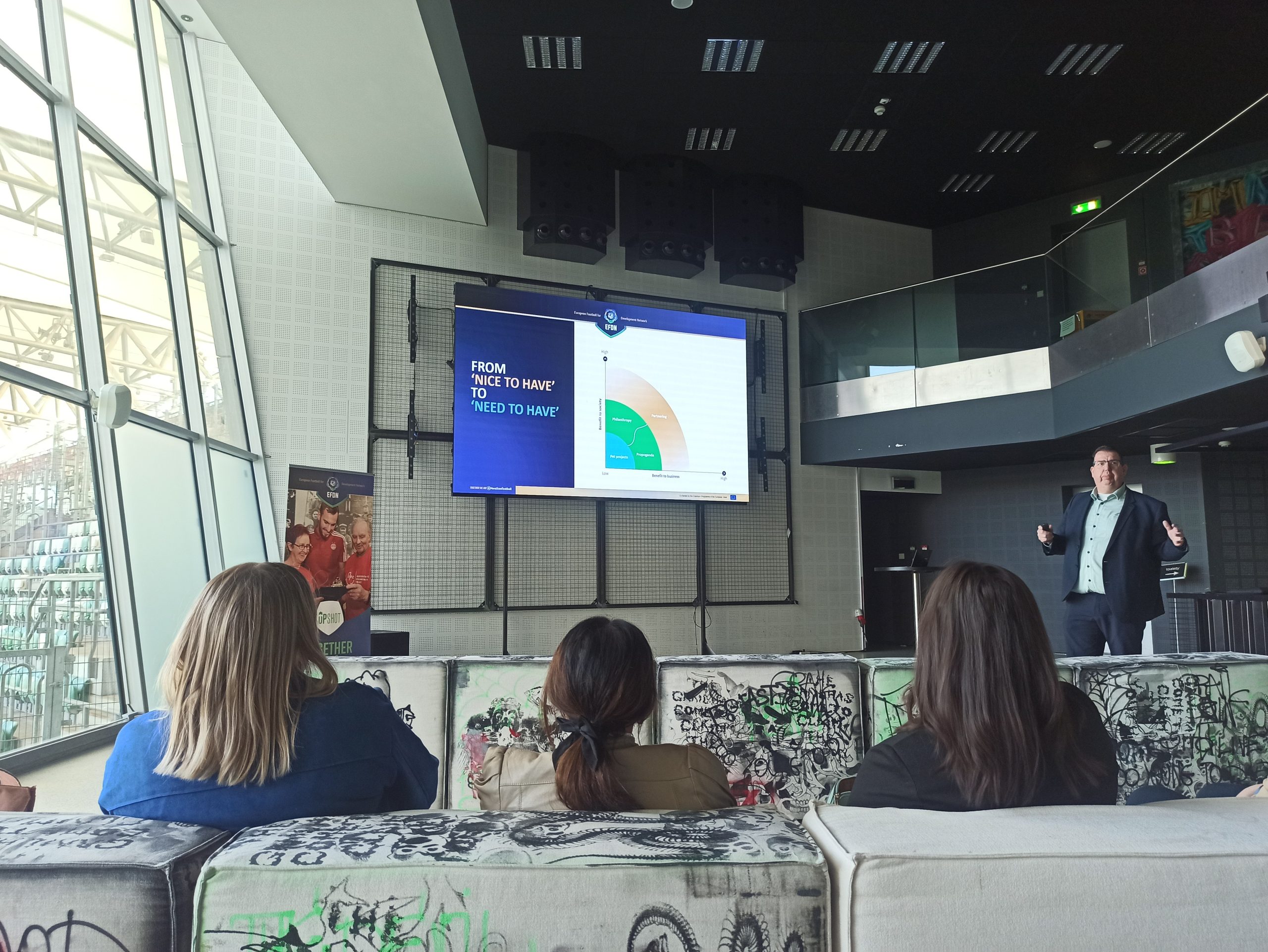 Evolution in thinking about ESG in football clubs based on the EFDN conference